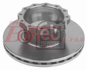 TARCZA febi HAMULCA 330*34*157*124*180 12xM12 MAN L2000/M2000 L PRZEDNIA/TYLNA MAN105