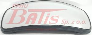 WKŁAD tangde LUSTERKA RAMPOWEGO ZWYKŁY R300 303*163 MERCEDES ACTROS SKL po 06.2007