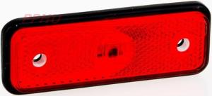 LAMPA fristom OBRYSOWA CZERWONA Z ODBLASKIEM LED