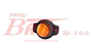 LAMPA horpol OBRYSOWA LED 12-24V / żółta; okrągła / mała; ozdobna / przewód: 2x0,75mm2; o długości: 0,15m /