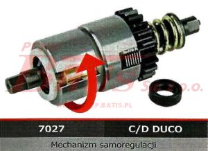MECHANIZM btp REGULACJI ZACISKU MERITOR PRAWY  / meritor - duco / druga strona patrz zamiennik /