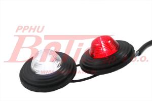 WKŁAD horpol DO WIESZAKA/RAMIENIA LAMPY HOR51 12/24 / biała   czerwona  przejściówka /