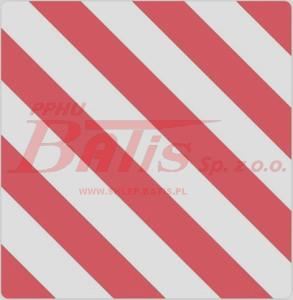 TABLICA GABARYT 500*500 BEZ OSWIETLENIA hico