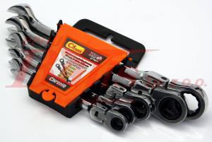 KPL. KLUCZY richman PŁASKO-OCZKOWYCH ŁAMANE Z GRZECHOTKĄ (8, 10, 13, 17, 19) 5 ELEMENTÓW (zamiennik-1004751, 100475)