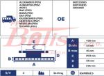 TARCZA fomar HAMULCA 430*45*203*131*235 NEOPLAN CITYLINER/EUROLINER BOVA/KASSBOHRER SETRA/SOLARIS  PRZEDNIA/TYLNA