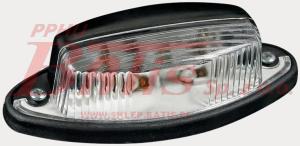 LAMPA fristom OBRYSOWA BIAŁO-CZARNA WISZĄCA