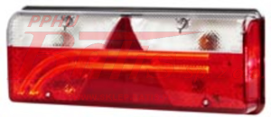 LAMPA aspock / prawa TYLNA EUROPOINT III Z TRÓJKĄTEM ( GNIAZDO DUŻE 1SZT.) aspok / druga strona 172209 /