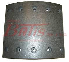 KPL.OKŁADZIN fomar HAMULCA 19167 19166  NOM Z NITAMI 200*400 KAESSBOHRER w kpl 80 nitów 8*20 fomar