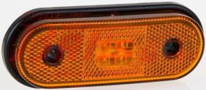 LAMPA fristom /żółta OBRYSOWA LED 12-24V / z odblaskiem / podwieszana / przewód: 2x0,75mm2 / opakowanie: 10szt. /