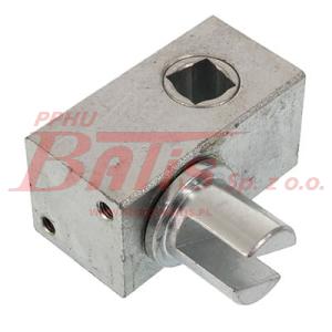 NAPINACZ DO FIRANKI PRAWY /ODLEW ZE STALI/ 100x80x80 (DUŻY)