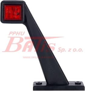 LAMPA horpol / prawa OBRYSOWA DIODOWA / biało-czerwona /