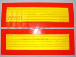 TABLICA WYRÓŻNIAJĄCA LAWETY 300*100