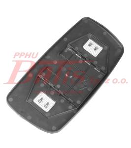 WKŁAD rwl LUSTERKA GŁÓWNEGO PODGRZEWANY 363x177x15mm / DAF XF 5/XC od 01.2006/CF od 05.2006 /