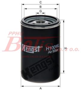 WKŁAD hengst FILTRA POWIETRZA PUSZKA DO SYSTEMÓW ADBLUE DAF/CF85/LF45/55/XF105  hengst