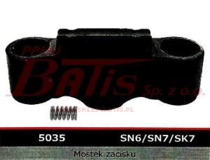 MOSTEK kraj ZACISKU KNORR SK7 LORNETKA ZE SPRĘŻYNĄ