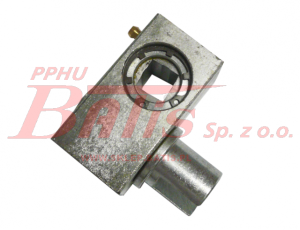 NAPINACZ DO FIRANKI LEWY /ODLEW ZE STALI/ 100x80x80 (DUŻY)