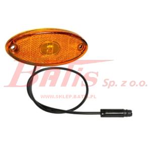 LAMPA OBRYSOWA POMARAŃCZOWA DIODOWA FLATPOINT II aspock