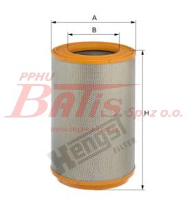 WKŁAD hengst FILTRA POWIETRZA SCANIA SERIA 4  HENGST