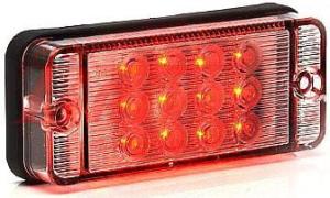 LAMPA PRZECIWMGIELNA TYLNA 12LED 12-24V
