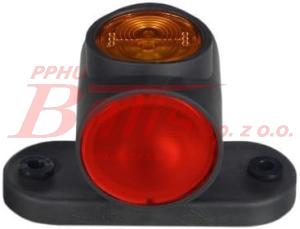 LAMPA horpol OBRYSOWA LED 12-24V / prostokątna / wysięgnik krótki prosty /