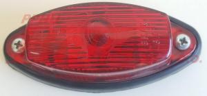 LAMPA OBRYSOWA CZERWONA ŁEZKA PRZYKRĘCANA
