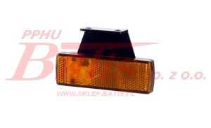 LAMPA horpol / podwieszana OBRYSOWA LED 12-24V / żółta; lewa / z odblaskiem / przewód: 2x0,75mm2; o długości: 0,45m /