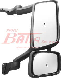 POKRYWA rwl TYLNA LUSTERKA GŁÓWNEGO VOLVO F9/FM12/FM13/FH12/FH16