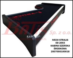 PÓŁKA RTV - IVECO STRALIS OD 2003 ŚRODKOWA-śniadaniówka kierowcy szeroka kabina