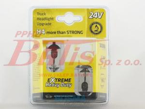 ŻARÓWKA bosma HALOGENOWA H4 24V/75/70W EXTREME HEAVY DUTY  P43t - kpl. 2 sztuki !!!!  WYDŁUŻONA ŻYWOTNOŚĆ DO 900h !!!!