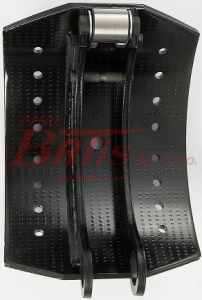 SZCZĘKA HAMULCA 200*300 BEZ OKŁADZIN / SAF-RSM / Z ROLKĄ peters