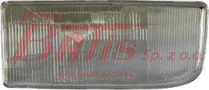 SZKŁO tangde REFLEKTORA LEWE MERCEDES ATEGO 1998 -> 2004/ ACTROS MP1 1996 -> 2002/ AXOR 2002 -> 2004