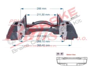 JARZMO unb ZACISKU HAMULCOWEGO BPW