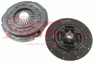 SPRZĘGŁO KPL. FI-362MM MERCEDES ATEGO/VARIO (BEZ ŁOŻYSKA OPOROWEGO ) sachs