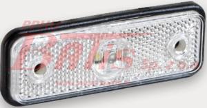 LAMPA fristom /biała OBRYSOWA LED 12-24V ODBLASKOWA / 1-funkcyjna / przewód: 2x0,75mm2 /