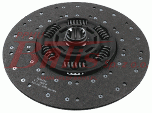 TARCZA sachs SPRZĘGŁA FI-430MM/2'-10N EVOBUS // MAN // MERCEDES O345/O350/O404/O580 // NEOPLAN