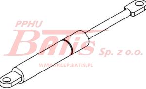 SPRĘŻYNA suer GAZOWA /700 N/ O-O // L-205,5MM FI-8/FI 19--