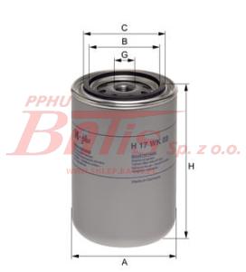 WKŁAD hengst FILTRA PALIWA DAF/65CF/75CF/85CF/F/1500/1600/1800/900