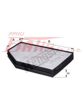 WKŁAD hengst FILTRA KABINOWY Z WĘGLEM AKTYWNYM MERCEDES/ACTROS/MP4/ANTOS/AROCS/963/964