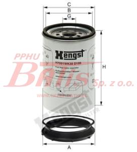 WKŁAD hengst FILTRA PALIWA  SEPARATOR MAGNUM PREMIUM KERAX SILNIK DXI EURO 5  VOLVO PO ROKU 2006  hengst  wysoki 7421380483  H328WK