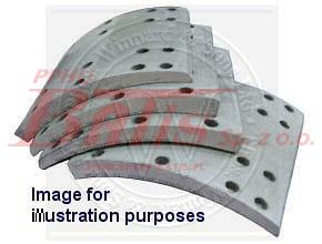 KPL.OKŁADZIN textar H-CA NOM. 0 120*308 / MERCEDES 809/811/814/817 rok prod. do 1998 /