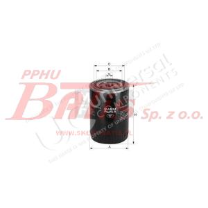 WKŁAD mann hummel FILTRA OLEJU DAF/65CF/F