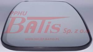 WKŁAD tangde LUSTERKA GŁÓWNEGO LEWE/PRAWE  PODGRZEWANY 24V 433*198 VOLVO FH