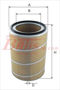 WKŁAD exmot FILTRA POWIETRZA RVI/R/310/340 exmot