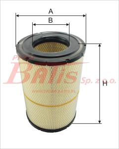 WKŁAD exmot FILTRA POWIETRZA RVI MIDLUM MIDLUM DXI 5/7 SILNIKI OD 160 DO 280