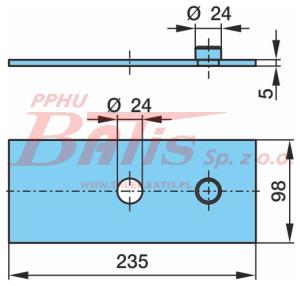 PŁYTKA RESOROROWA BPW