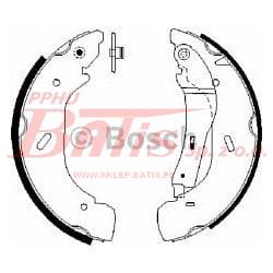 KPL SZCZĘK HAMULCOWYCH FORD TRANSIT 2.0-2.4TDE 08.00-  bosch