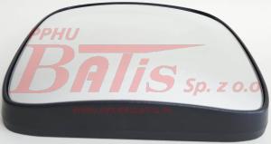 WKŁAD tangde LUSTERKA DALEKOSIĘŻNEGO PODGRZEWANY 24V R300 177*167*38 MAN TGA po 03.2000/TGL po 2005/TGM po 04.2006