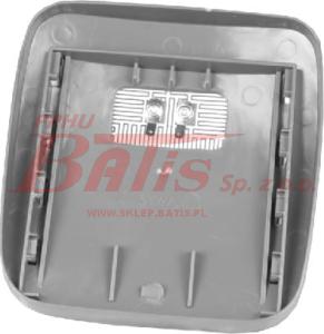 WKŁAD rywal LUSTERKA DALEKOSIĘŻNEGO PODGRZEWANY 24V R300 177*167*38 MAN TGA po 03.2000/TGL po 2005/TGM po 04.2006 rywal