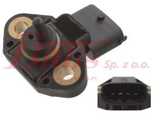 CZUJNIK febi CIŚNIENIA OLEJU MERCEDES ACTROS/AXOR OM 457 LA, OM 460 LA, OM904/906 LA, OM 924/926 LA, M447 HLAG, M 906 LAG