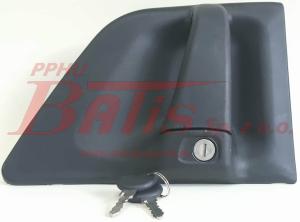 KLAMKA tangde DRZWI ZEWNĘTRZNA LEWA Z WKŁADKĄ ZAMKA I KLUCZYKIEM SCANIA 94/114/124/144 tangde  FE24872 24872 66244 122157  1423017  TD0752074BL FE24872